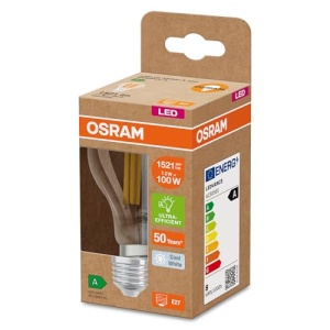 Bec LED Osram SUPERSTAR CLASSIC A FIL 100, E27, 7.2W, Lumina Rece, 1512lm - Img 4