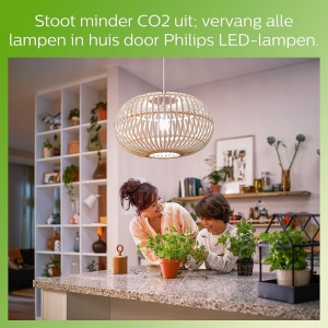 Bec LED Philips Classic E27 Filament 75W Lumina Calda Economie Energie - Img 6
