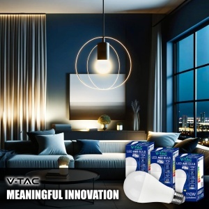 Bec LED V-TAC E27 17W (echivalent 110W) - 2 bucati, 1710 Lumen, Lumina Calda 3000K - Img 9