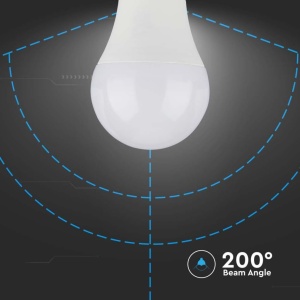 Bec LED V-TAC E27 8.5W A60 3000K 806 Lumen - Img 8