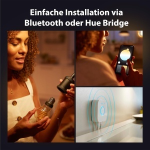Becuri LED Philips Hue White Ambience E27 7W Dimabile Lumina Calda si Rece Set 3 Bucati - Img 4