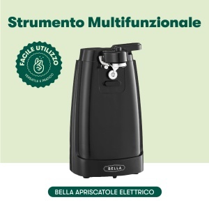 Bella Electric Dosenoffner Multifunctional 60W Cutit Inox Functie Automata - Img 2
