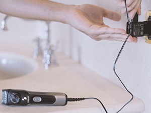 Beper 40332 - Aparat de tuns barba reincarcabil potrivit si pentru par lame detasabile din otel inoxidabil 20 lungimi incarcare cu cablu USB adaptor d - Img 13