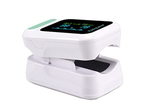BEPER P303MED050 pulsoximetru, oximetru, pulsoximetru pentru saturatie de oxigen (SpO2), puls (PR), afisaj LED, alimentat cu baterie, curea de transport inclusa - Img 10