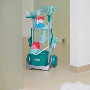 Besenwagen Leifheit cu accesorii pentru copii, 29x24x60 cm - Img 7