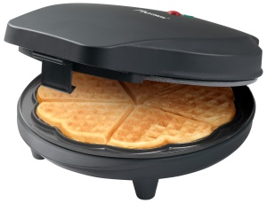 Bestron ASW217BL Aparat pentru Wafe in Forma de Inima 700W Negru Mat