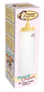Bestron Teigportionierer 700 ml AlbGalben Dozator pentru aluat cu scala - Img 5