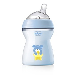 Biberon Chicco Natural Feeling 250 ml Anti-Colici Tetina Silicon 2 Luni