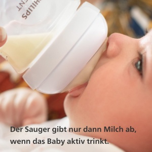 Biberon Philips Avent Natural Response - Biberon, 260 ml, fara BPA, pentru bebelusi de la 1 luna, Koalamotiv (Model SCY903/67) - Img 4
