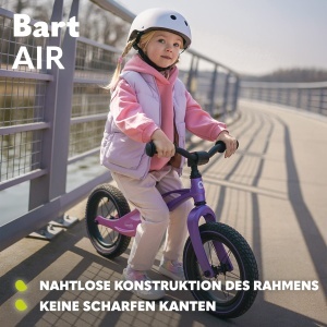 Bicicleta fara pedale Lionelo Bart Air cadru din magneziu roti 12 inch ultralight reglabila - Img 7