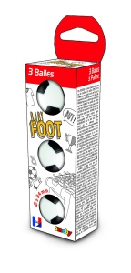 Bile de masa Smoby 7600140712, 3 bucati, diametru 34 mm, pentru copii de la 3 ani