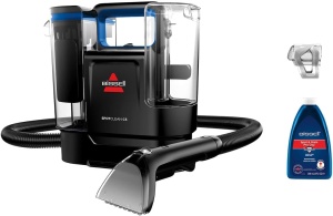 BISSELL SpotClean C5, dispozitiv de curatare a tapiteriei, curatator de covoare cu sistem cu actiune tripla, aspirator usor de spalat, aspirator umed pentru covoare, tapiterie, masina si multe altele, motor puternic de 400 W, 3861N - Img 1