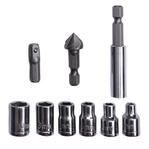 Black+Decker Set de burghie si surubelnite A7188 (50 de bucati, burghiu metalic din titan 1,5-6 mm, burghiu pentru zidarie 4-10 mm si burghiu pentru lemn 3-7 mm, capete de surubelnita, chei, suport pentru burghie magnetica, surubelnita), negru, 20 x 17 - Img 12