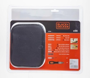 Black+Decker Set de clichet manual din 56 de piese (pentru lucrari de intretinere si reparatii la masina, intr-o geanta practica) A7104 - Img 13