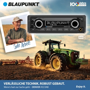 Blaupunkt Denver 412 DAB, radio auto 1-DIN, DAB+, Bluetooth, AUX, USB, sistem hands-free, telecomanda pe volan, 200 wati - Img 7