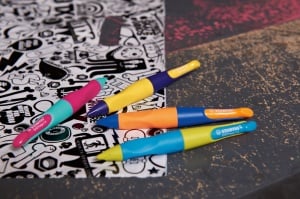 Bleistift ergonomic STABILO EASYergo 1.4 pentru stangaci, cu varf fedrat, rutschfest - Img 5