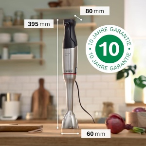 Blender Bosch ErgoMaster Serie 6, 1200 W, cu 4 cutite din otel inoxidabil - Img 2