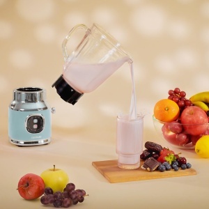 Blender Cecotec RetroTwist Blue, 800W, 1L, Design Vintage - Img 5