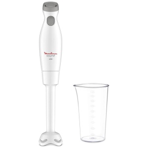 Blender de mana Moulinex Easychef DD45A1, 450 W, 2 viteze, lame Zelkrom, alb - Img 2