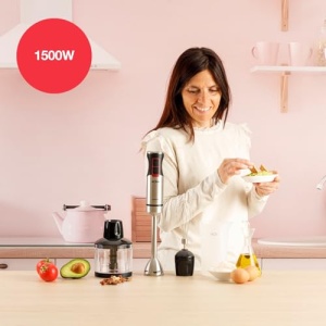 Blender de mana Solac Solution 1503 Plus 1500W Turbo Lame inox - Img 2