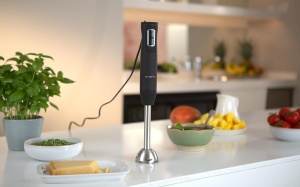Blender Emerio HB-111446, 250W, 2 viteze, inox, negru - Img 2