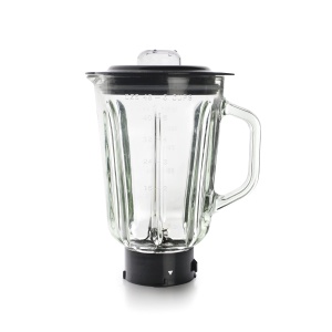Blender Lacor 69684 cu recipient din sticla, 1.5L, 4 cutite din otel inoxidabil