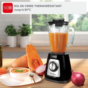 Blender Moulinex Blendforce LM430810, 1.75L, 800W, Negru - Img 6