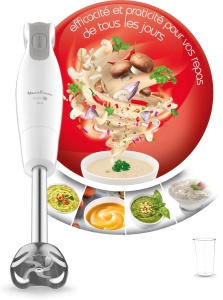 Blender Moulinex Dailychef DD5511, 600 W, 2 viteze, alb - Img 2