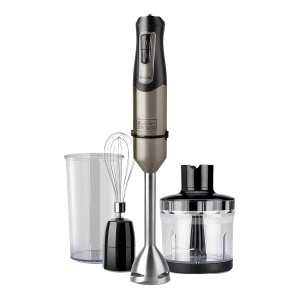 Blender multifunctional BLACKDECKER BXHBA1000E, 1000W, 20 viteze, inox si negru