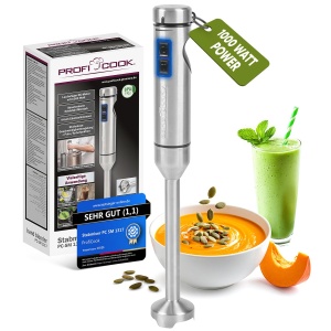 Blender ProfiCook PC SM 1317, 1000W, Mixstab Extra Lung, Inox - Img 9