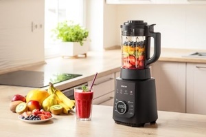 Blender Sencor de inalta performanta cu functie de incalzire, blender profesional si aragaz pentru supa cald-rece, 7 programe automate, 8 lame, 9 viteze, control tactil, set de curatare automata si curatare, 1,2 l - Img 4