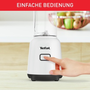 Blender Tefal Mix Move BL1501 300W Sticla To-Go 06L Design Compact AlbNegru - Img 7