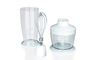 Blender vertical Gastroback 40974 800W 10 viteze otel inoxidabil alb - Img 5