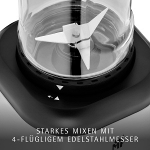 Blender WMF Kult X Mix Go, 600 ml, 300 W, ArgintiuNegru - Img 4