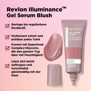 Blush Gel Revlon Illuminance 120 Rose, 11ml, Finish hidratant - Img 2