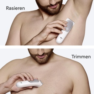 Bodygroomer Braun Series 5 BG5555, Trimmer pentru barbati, 100 waterproof, gri - Img 5