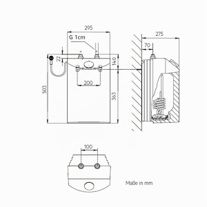 Boiler electric AEG DKU 10 Litri, 2 kW, temperatura ajustabila 35-82 C - Img 5
