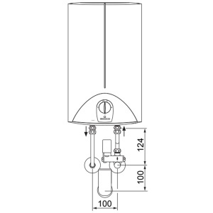 Boiler electric Stiebel Eltron SH 15 SL, 15L, 3.3kW, alb - Img 4