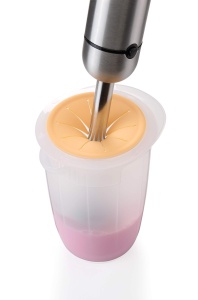 Bol de mixare Tescoma DELICIA 1,2 l cu capac de protectie - Img 3