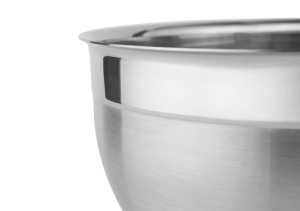 Bol din otel inoxidabil ROSLE, 16 cm, capacitate 1,6 l, argintiu - Img 2
