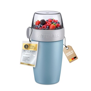 Bol pentru muesli Westmark, 700 ml, BPA-free, albastru