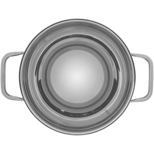 Bol WMF Compact Cuisine 20 cm Cromargan pentru preparare la bain-marie din otel inoxidabil rezistent la temperaturi ridicate - Img 4