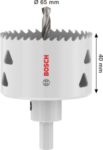 Bosch Lochsage O 65 mm Multi Material Durabilitate Profesionala - Img 3
