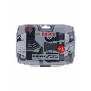 Bosch Professional 6 buc. Set de panze de ferastrau cu plonjare Starlock (pentru lemn, metal si multi-materiale, accesorii multi-unelte) - Img 3