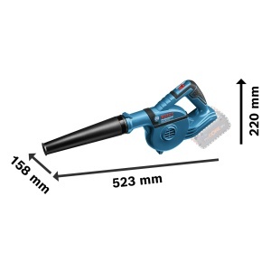 Bosch Professional GBL 18V-120 Sistem 18V Suflanta puternica cu 4 accesorii - Img 7