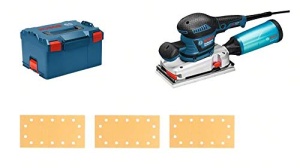 Bosch Professional GSS 280 AVE (300 wati, inclusiv maner suplimentar, 1x foaie de slefuit C470, 1x foaie de slefuit C470, 1x foaie de slefuit C470, L-BOXX) - Img 6