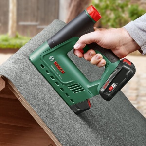 Bosch UniversalTacker 18V-14 Tacker fara acumulator pentru lemn moale si tare - Img 2