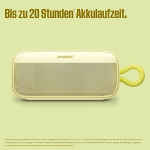 Bose New SoundLink Plus: boombox Bluetooth, difuzor wireless de exterior cu o durata de viata a bateriei de pana la 20 de ore, Citrus Yellow - Editie limitata - Img 5