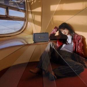 Boxa Bluetooth Marshall Acton III, Negru, Sunet Echilibrat, Design Iconic - Img 3