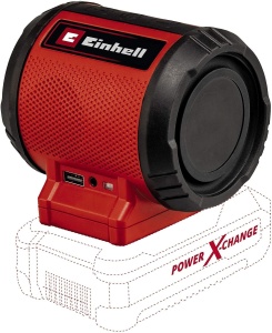 Boxa portabila Einhell TC-SR 18 Li BT Solo Bluetooth USB si AUX fara acumulator